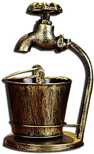 灰皿 アシュトレイ ヨーロピアン アンティーク 高級灰皿 大容量 卓上灰皿 屋外 兼用 レトロ灰皿 卓上小物雑貨 小物入れ 北欧 お洒落 インテリア ペンホルダー 光沢感 防臭 遮煙 溢れ ホームオフィス装飾 size 12 * 12 * 22cm (A)